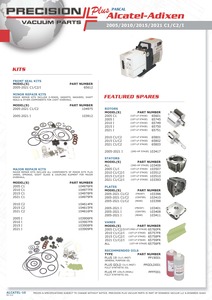 Anti-Suckback Device, Viton-Alcatel-Adixen, Precision Scientific, Varian-Agilent Pascal, DD Series, P/PX Series, PC/PCX Series, SD Series, CD Series, CP Series, Part# 340024