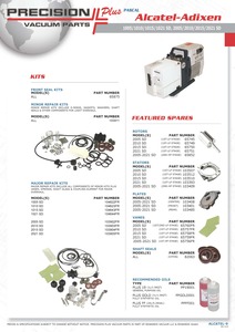 Anti-Suckback Device, Viton-Alcatel-Adixen, Precision Scientific, Varian-Agilent Pascal, DD Series, P/PX Series, PC/PCX Series, SD Series, CD Series, CP Series, Part# 340024