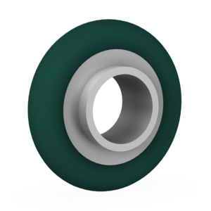 Centring Ring - Al FKM O-Ring NW10