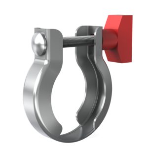 Clamping Ring - St St NW20/25 (red wing nut), C10514401 Clamping Ring - St St NW20/25 (red wing nut), C10514401